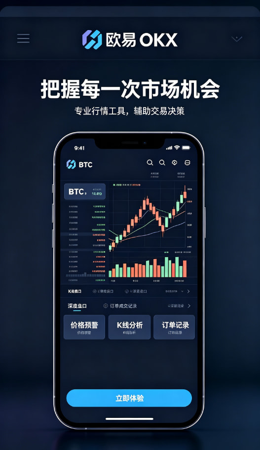 下载欧交易所APP行情看盘与交易界面